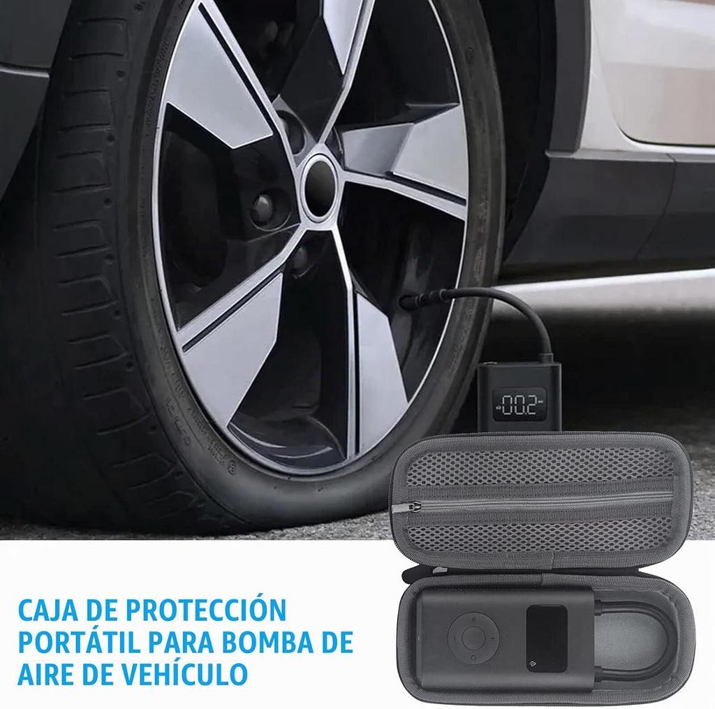 Funda Dura De Bolsillo: Carcasa Rígida Para Xiaomi Portátil Compresor De Aire 1S, Mini Compresor Móvil Bomba De Aire Eléctrica Bolsa De Batería Estuche (Solo Bolsa)