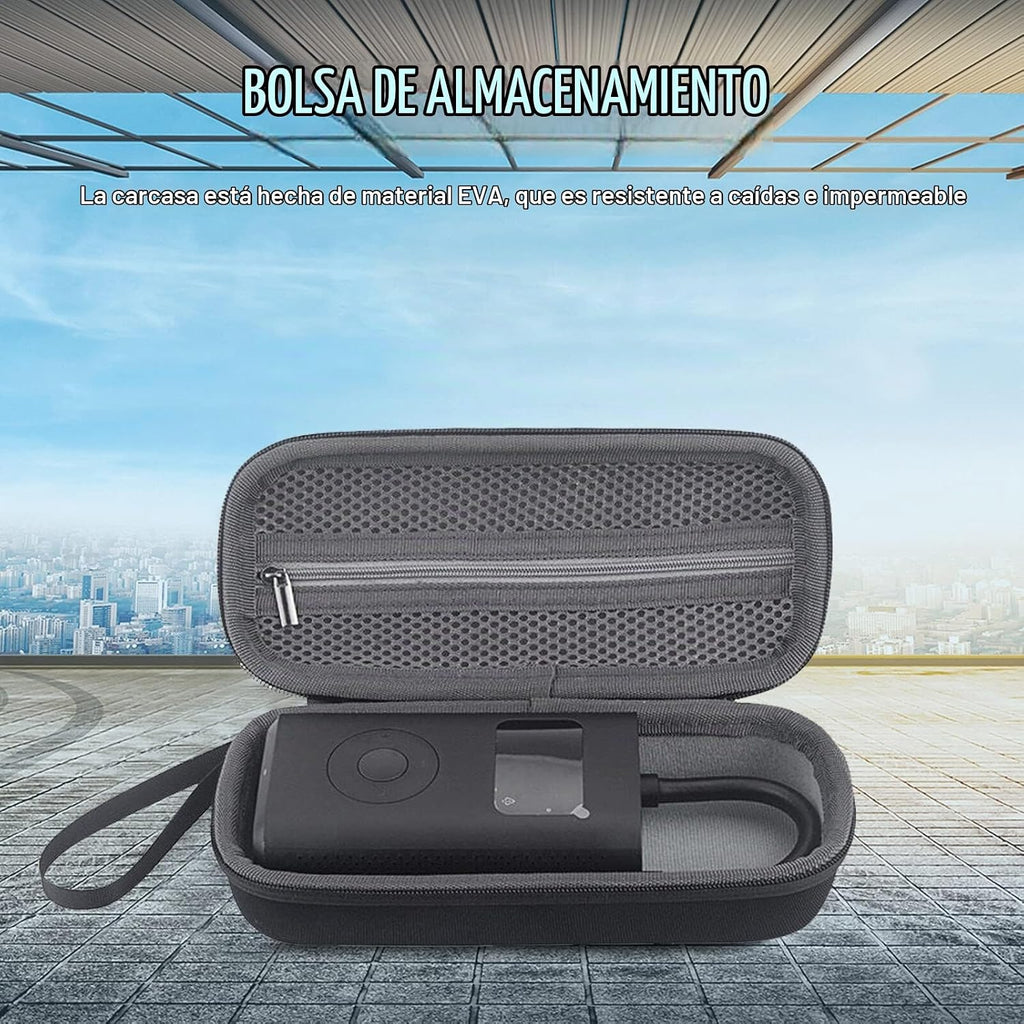 Funda Dura De Bolsillo: Carcasa Rígida Para Xiaomi Portátil Compresor De Aire 1S, Mini Compresor Móvil Bomba De Aire Eléctrica Bolsa De Batería Estuche (Solo Bolsa)