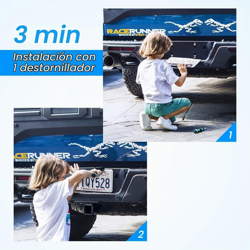 Solar Inalámbrico Cámara De Visión Trasera Del Coche, Cámara Marcha Atrás Con 5" Monitor, Señal Digital Duradera, Ip69K Impermeable Cámara Visión Trasera Coche Para, Ccaravana, Furgoneta
