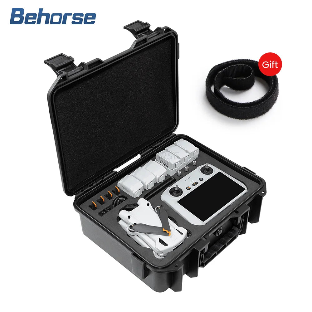 Storage Case for  Mini 4/3/3 Pro/Mini 2 2 SE Portable Suitcase Hard Case Explosion-Proof Box for  RC/RC 2/N2/N1Control