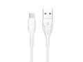 Cable de Datos de Carga Superrápida Techancy 6A Blanco TB1730, Puerto USB Tipo C, 1 M de longitud, Carga Rápida